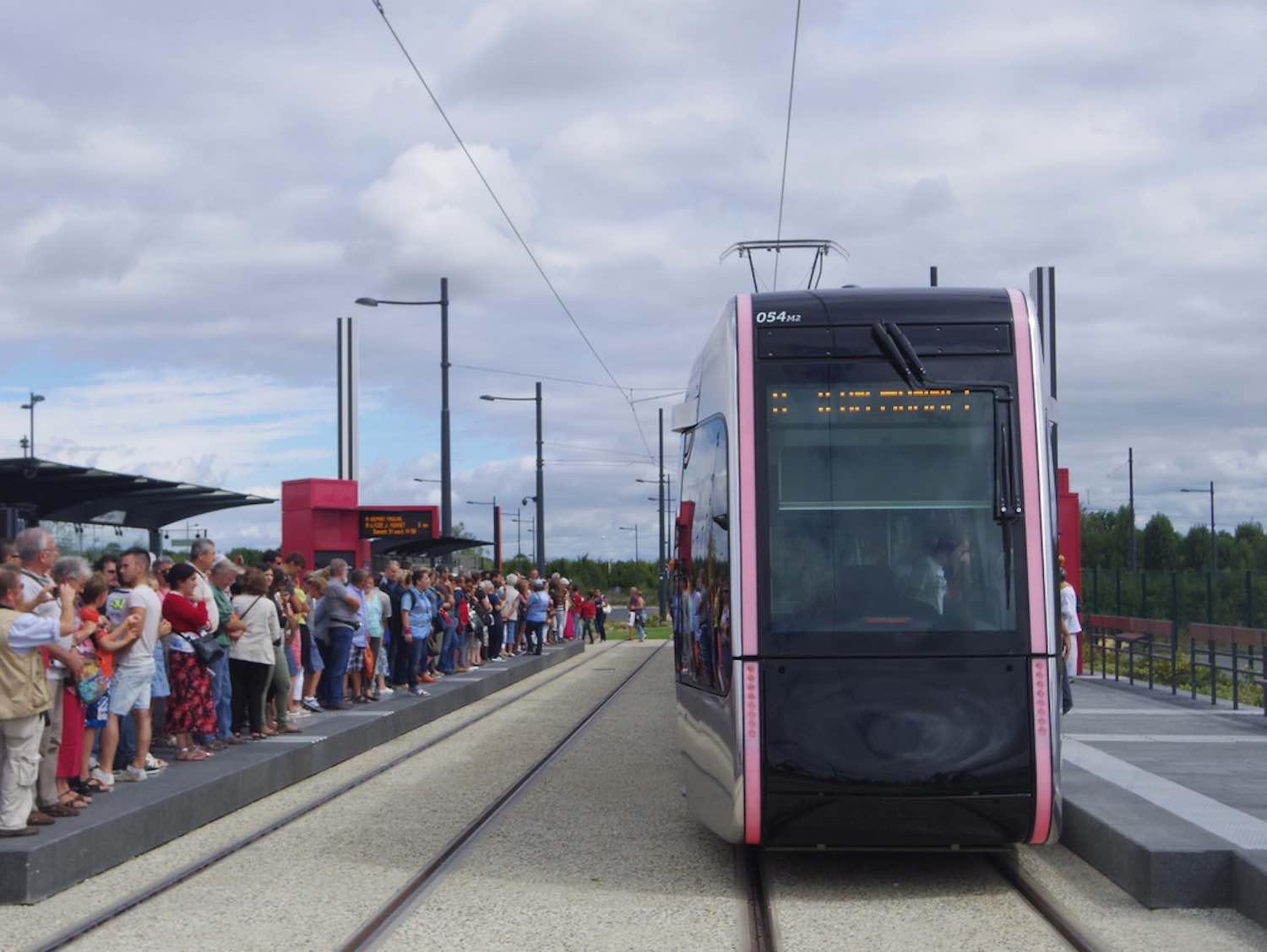Affluence au terminus de Vaucanson le 31 août 2013